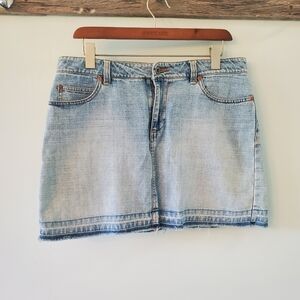 Denim mini skirt size 10 Old Navy